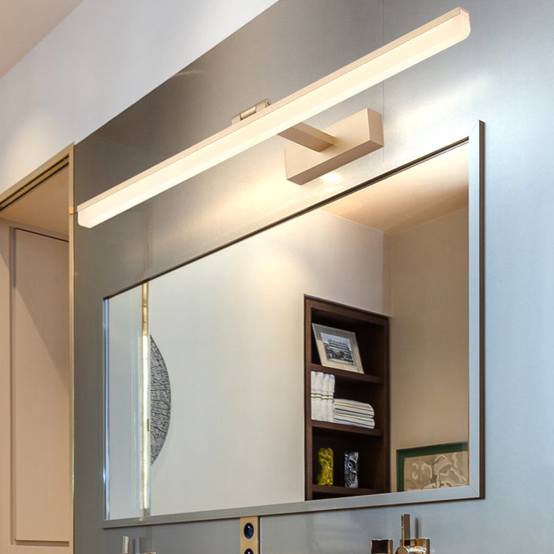 Bathroom LED Mirror Cabinet Lamp Modern Bath Light in 3 Color Finish