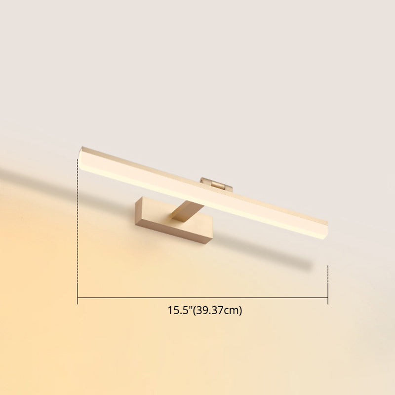 Bathroom LED Mirror Cabinet Lamp Modern Bath Light in 3 Color Finish