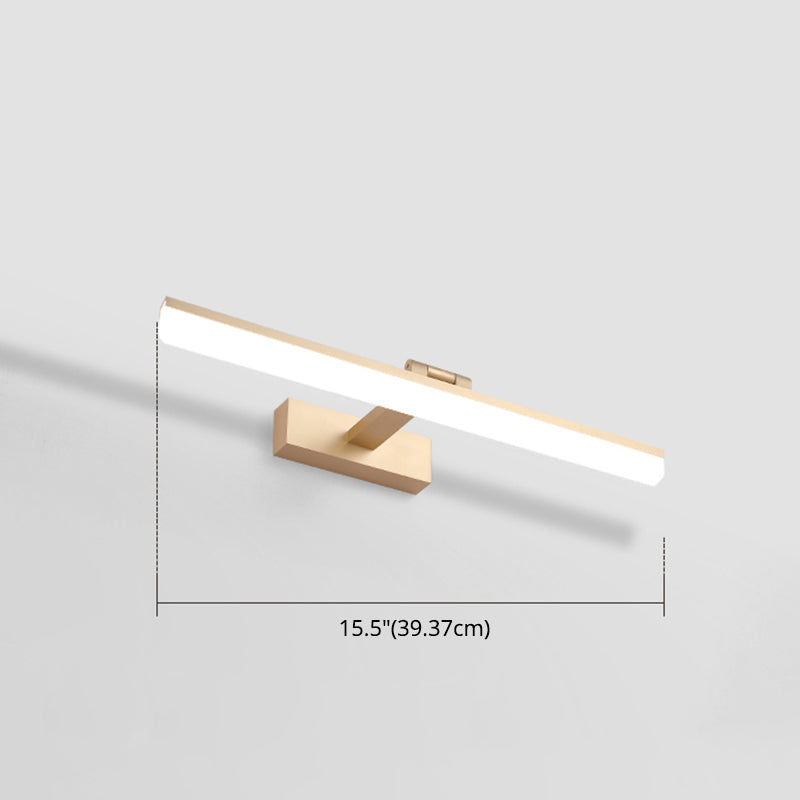 Bathroom LED Mirror Cabinet Lamp Modern Bath Light in 3 Color Finish