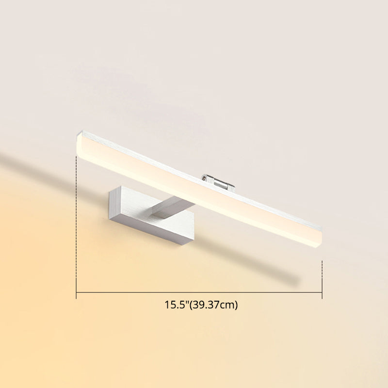 Bathroom LED Mirror Cabinet Lamp Modern Bath Light in 3 Color Finish