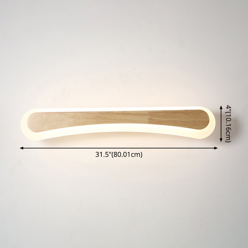 Luz de tocador de tocador de baño moderno LED LED LIGHTURES ACRYLIC SHADE