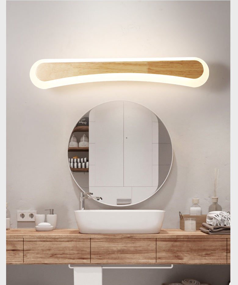 Luz de tocador de tocador de baño moderno LED LED LIGHTURES ACRYLIC SHADE