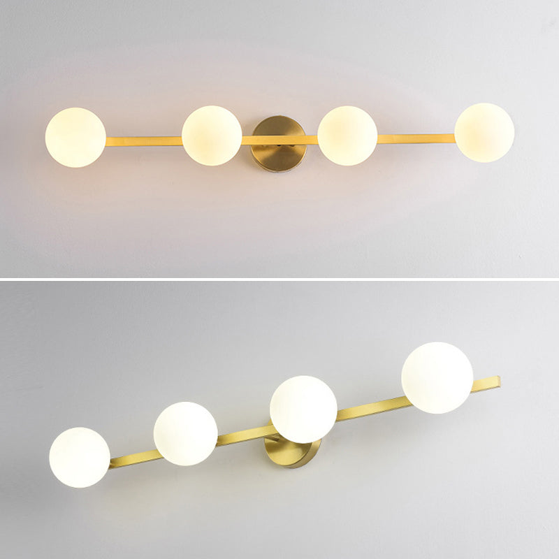 Personalisierte Waschtischwandleuchten moderne LED -Metall -Waschtischlichter für Badezimmer