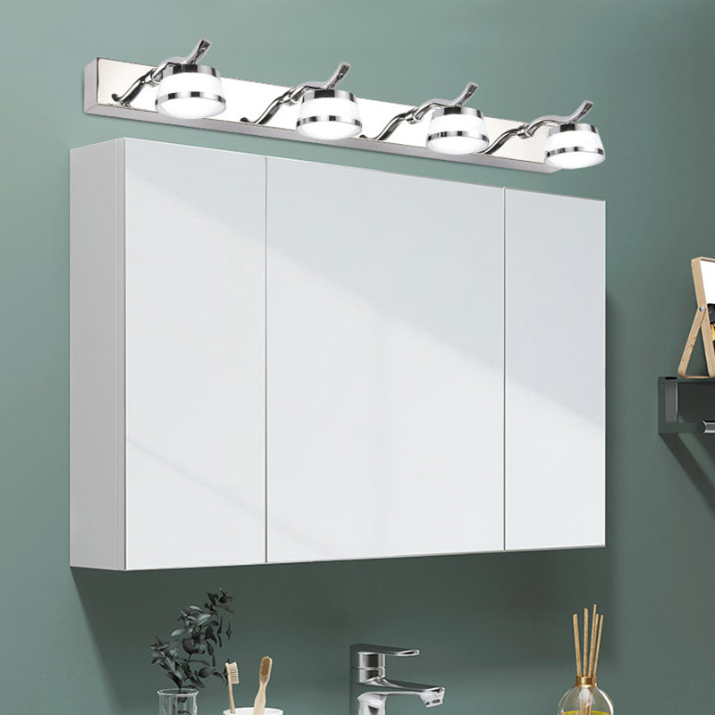 Lumières de miroir de vanité en cristal LED modernes
