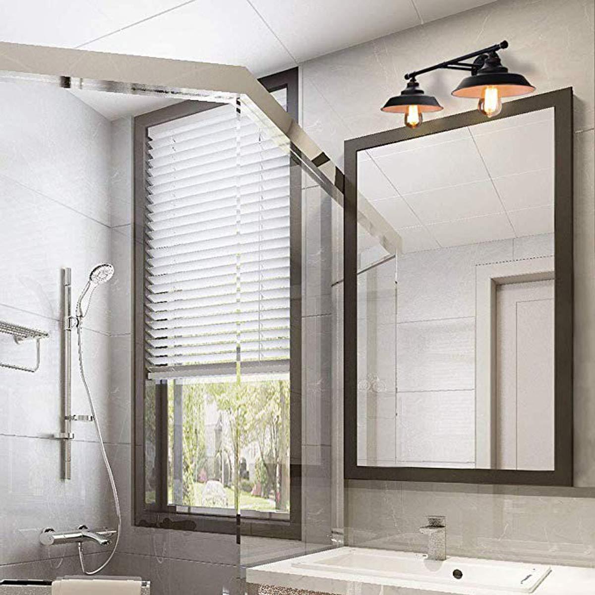 Vintage industriële wandlicht SCONCE 2 KOPEN METAL INITY SCONCE LICTEN VOOR BADKAY