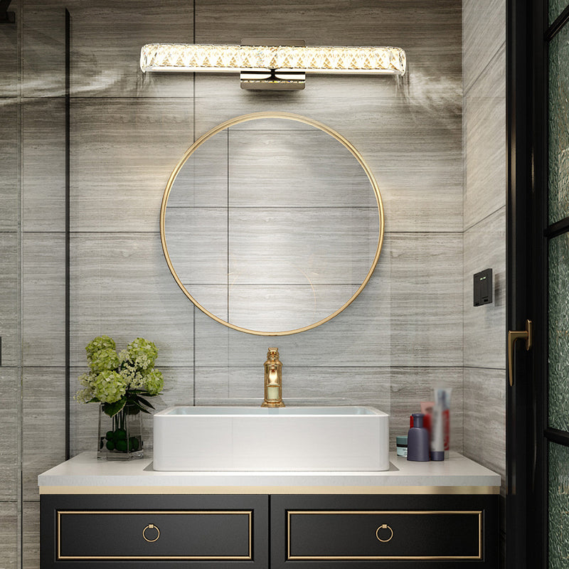 OPULENT Crystal Crystal Vanity Freeture Funce Vanity Stile Modern Style per il bagno