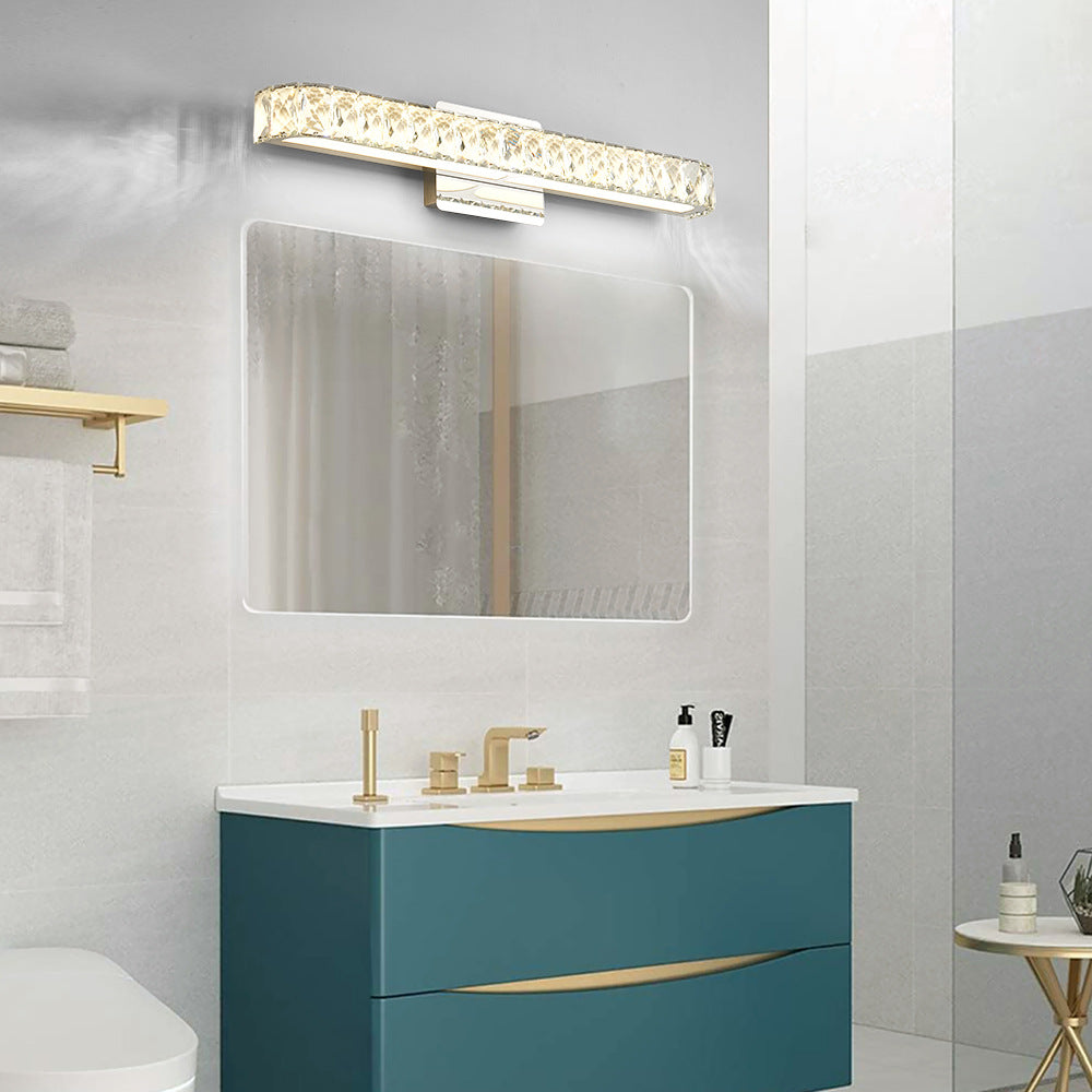 OPULENT Crystal Crystal Vanity Freeture Funce Vanity Stile Modern Style per il bagno