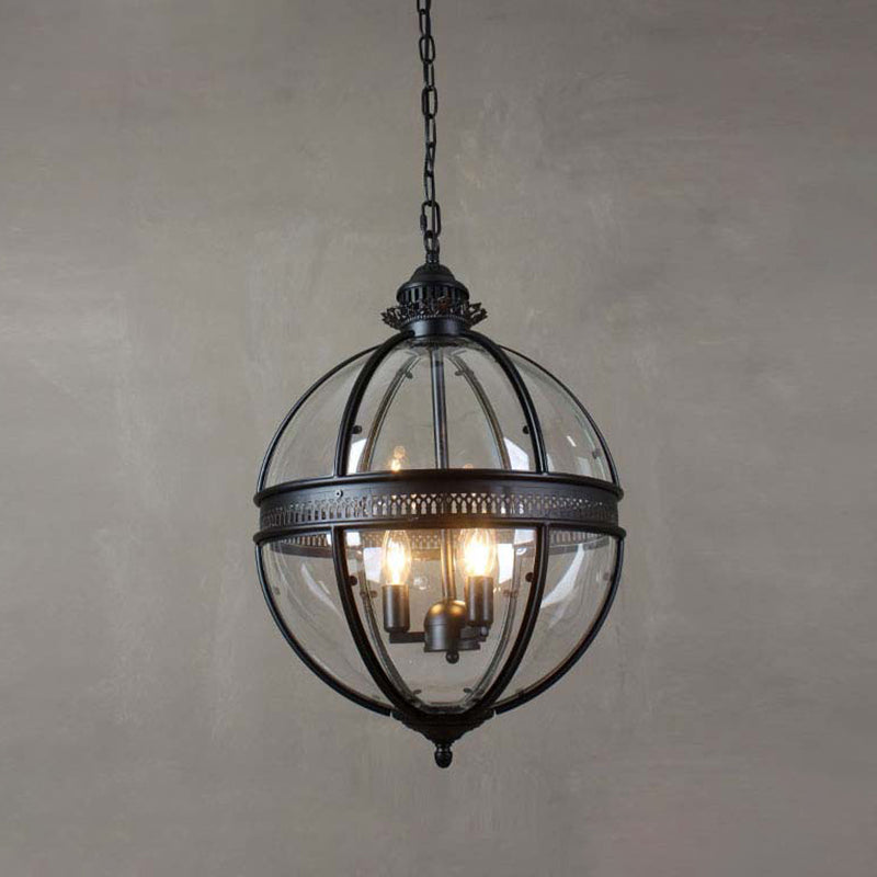 Light a sospensione a sospensione a sospensione a sospensione Globe per il ristorante