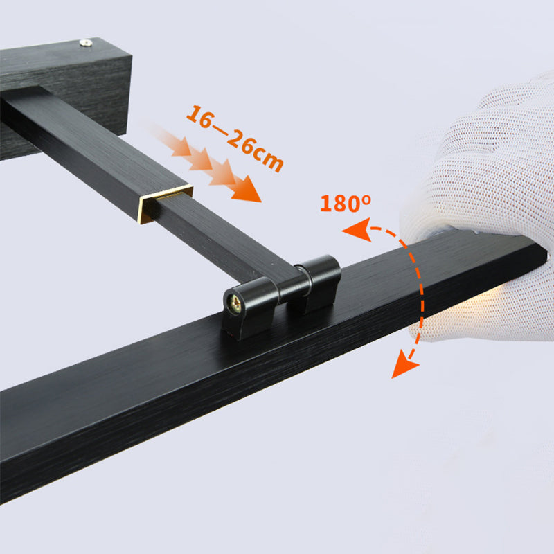 Gewapende ijdelheid wandverlichting armaturen moderne minimalistische stijl metalen enkel ijdelheid licht