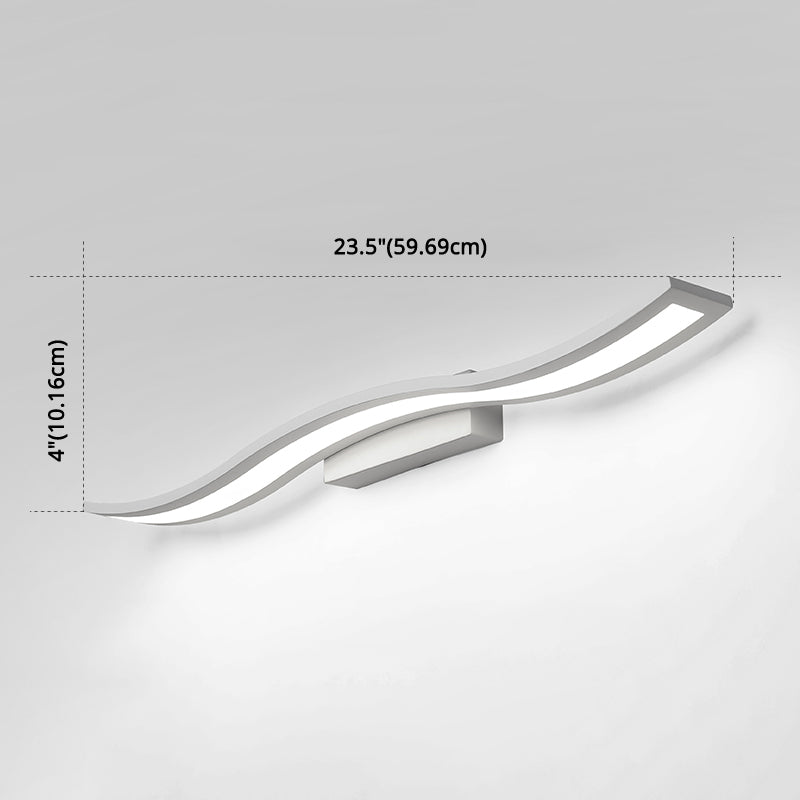 Amandant les luminaires muraux de vanité moderne de style minimaliste moderne