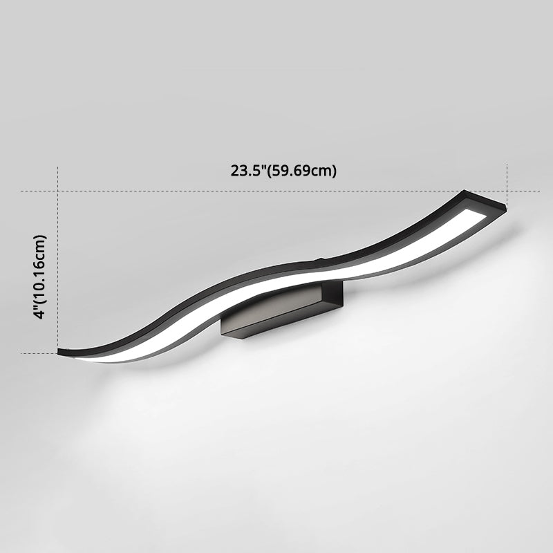 Amandant les luminaires muraux de vanité moderne de style minimaliste moderne