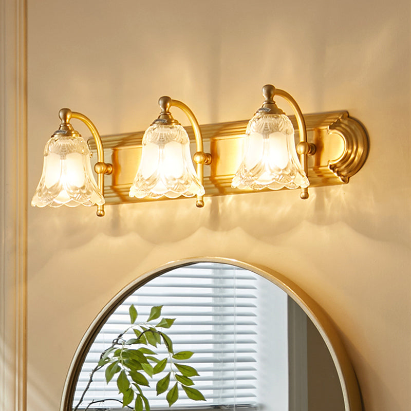 Lampade a parete di vanità armate stravaganza leggera Luci da vanità in stile retrò