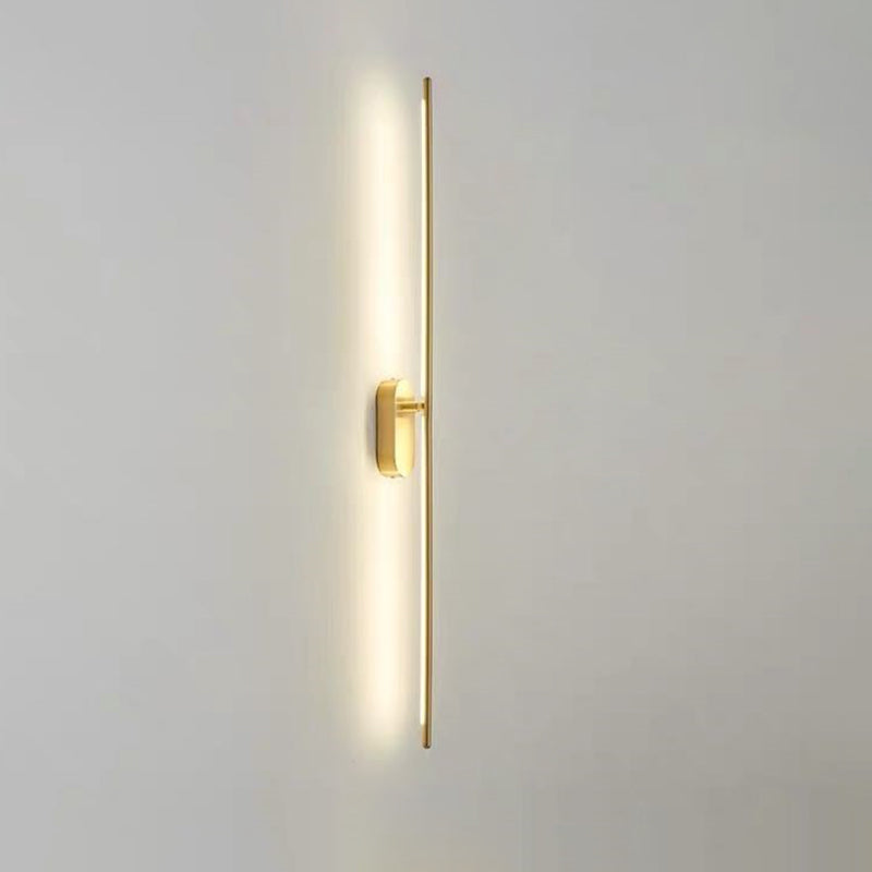 Lineaire strip wandverlichting moderne metalen wandbevestiging lamp voor slaapkamer woonkamer