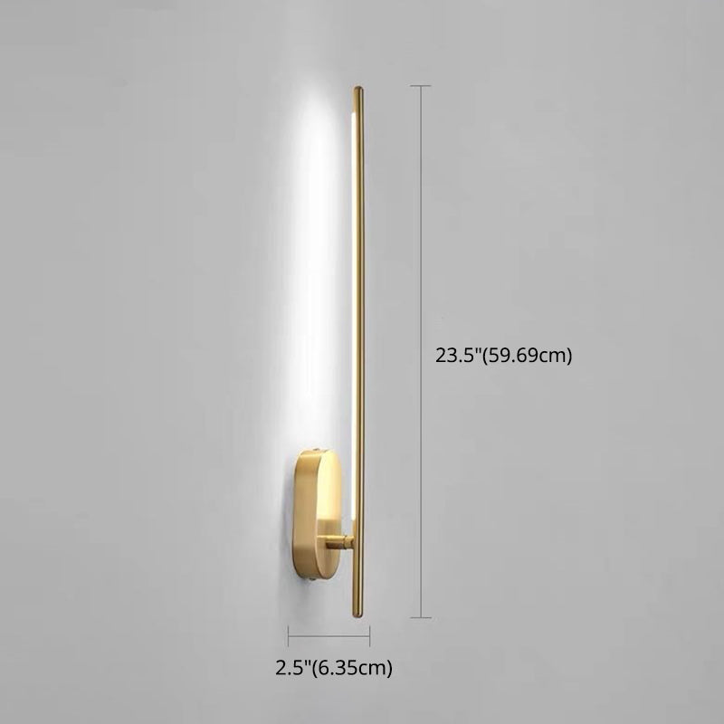 Lineaire strip wandverlichting moderne metalen wandbevestiging lamp voor slaapkamer woonkamer