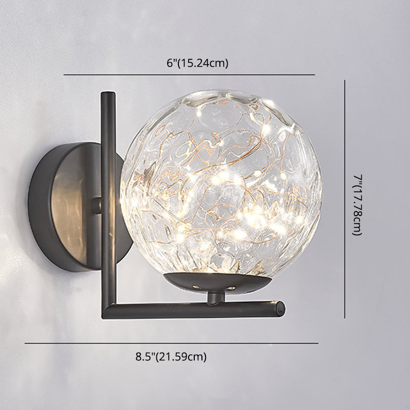 1 Head Ambient Lighting Wall Light Sconce Creative Star Light Wall Lamp for Bedroom