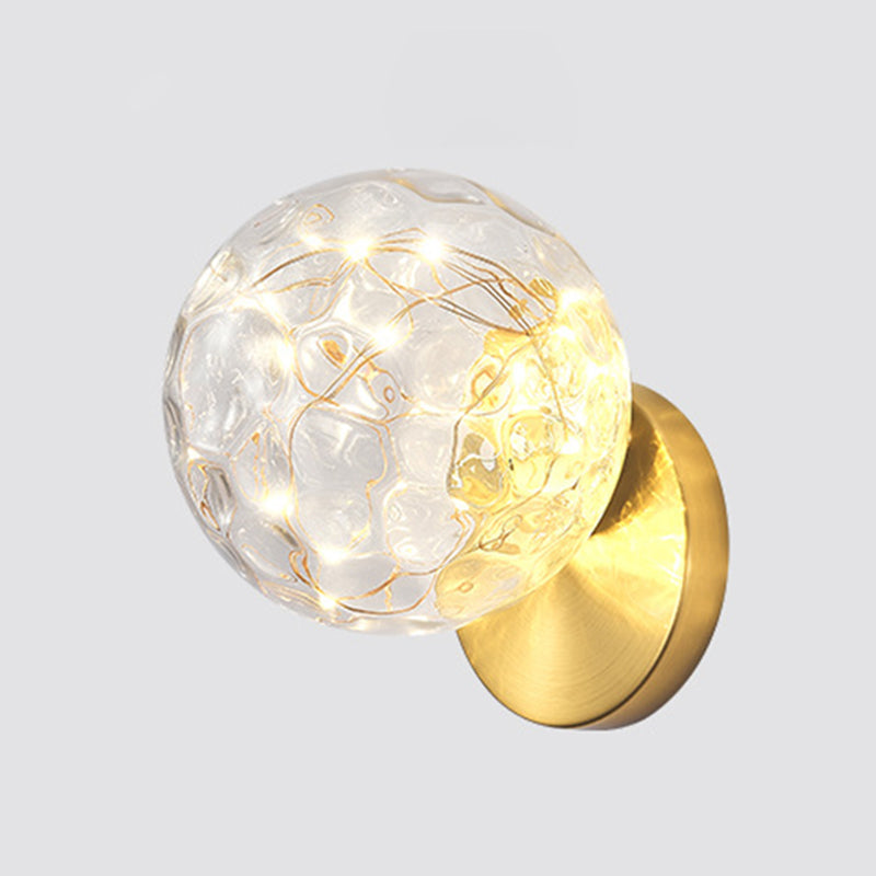 1 luminaire mural en verre léger luminaire créatif étoile