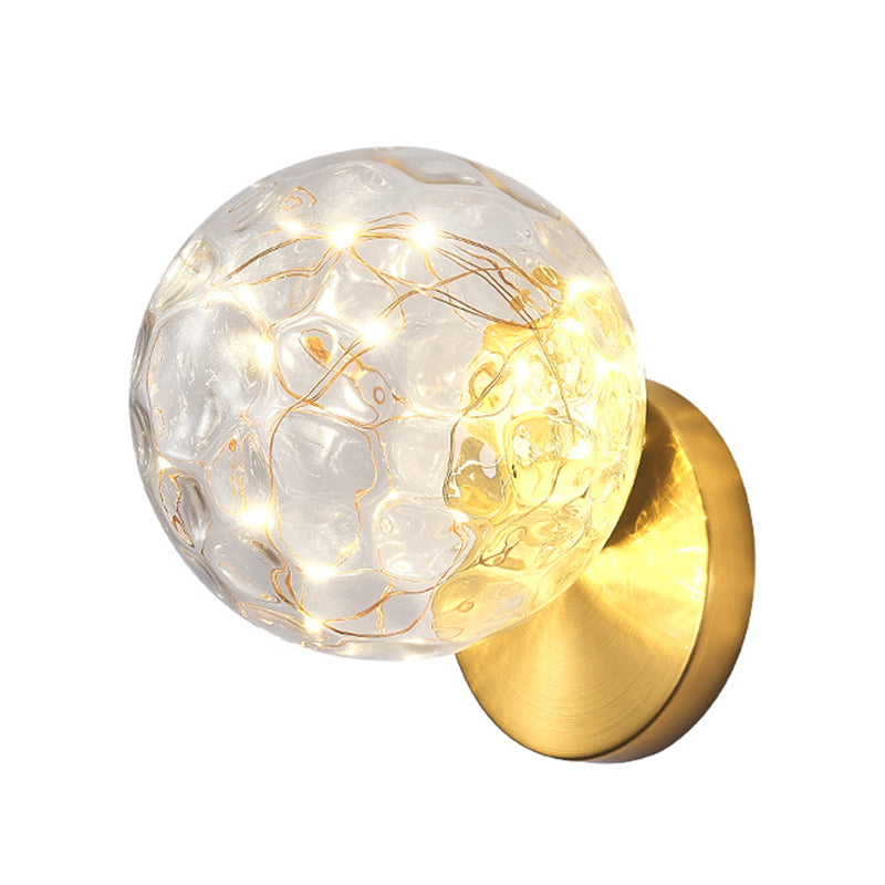 1 luminaire mural en verre léger luminaire créatif étoile