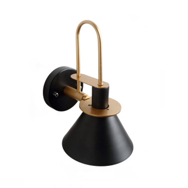 Macaroon -stijl wandbevestiging verlichtingsarmatuur metalen kleurrijk sconce licht voor hotel slaapkamer