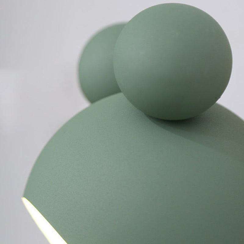 Mooie Mickey Wall Sconce Lights Alnend Macaroon Wall Lamp met verstelbare kop