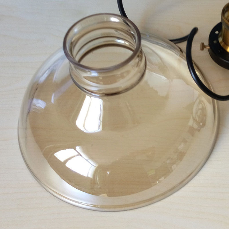 Riegel Indoor Dekoration Wandleuchte Glasschattenwandbeleuchtung mit goldenem Finisharm