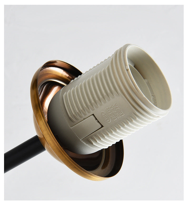 6 Ligera de la isla negra moderna Ligera de la isla del colgante de la isla esférica de la isla de vidrio Luz de techo para mesa de comedor