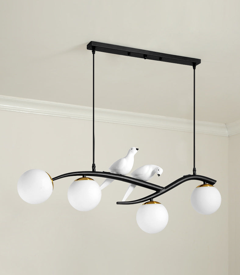 Minimaliste moderne linéaire île Light