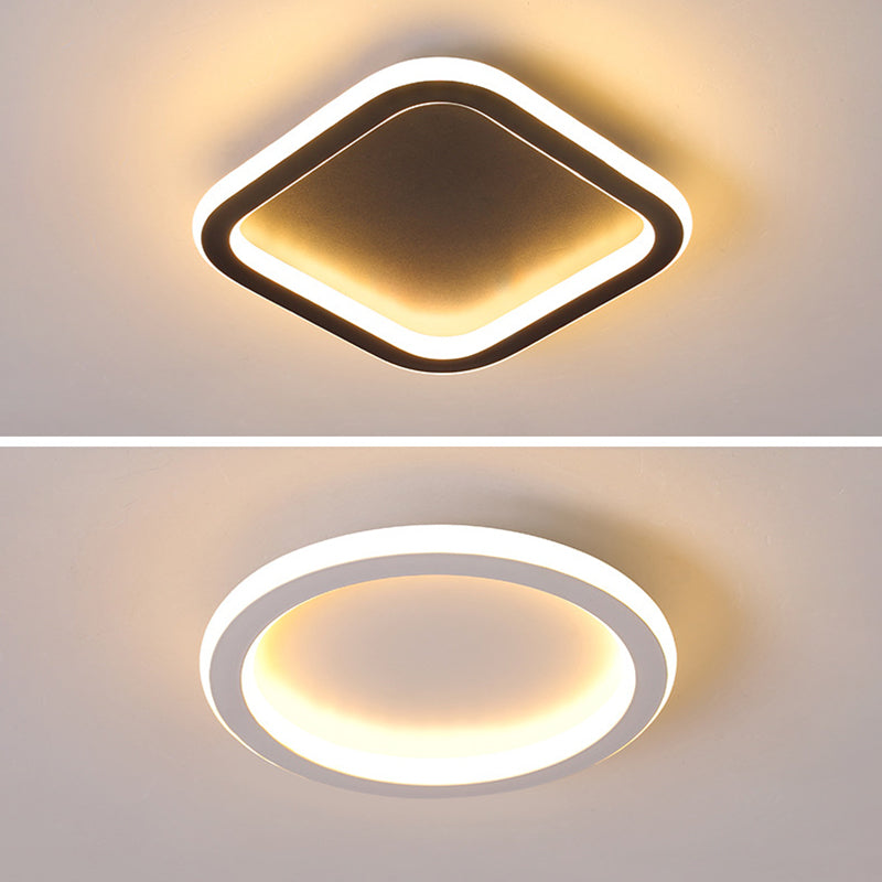 Luz de techo de metal geométrico de luz de techo