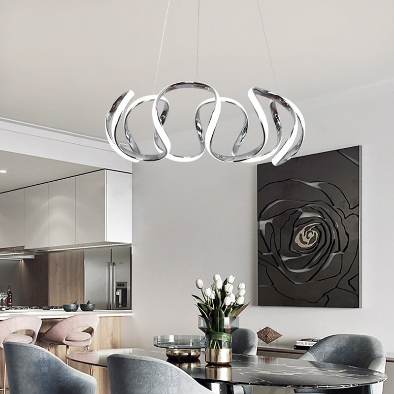 Accendere la lampada appesa alla lampadina a LED moderna Led Illuminazione per sala da pranzo