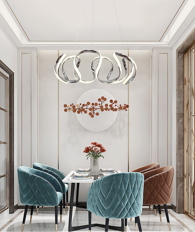 Accendere la lampada appesa alla lampadina a LED moderna Led Illuminazione per sala da pranzo