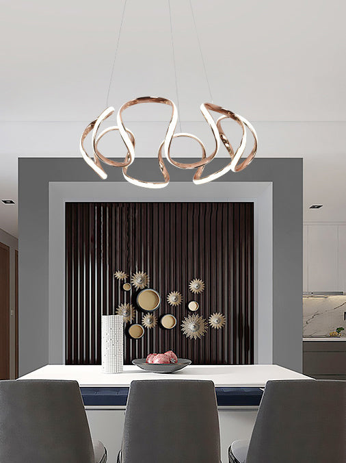 Accendere la lampada appesa alla lampadina a LED moderna Led Illuminazione per sala da pranzo