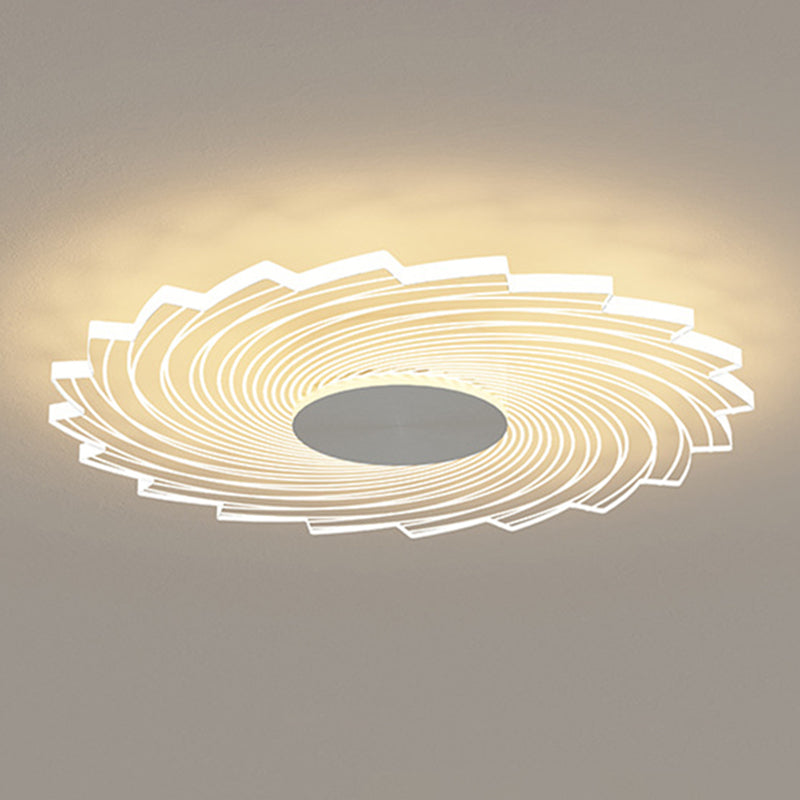 Ultrathin Acrilico Flush Mount Light Minimalista LED Clear Flushmount per Hallway