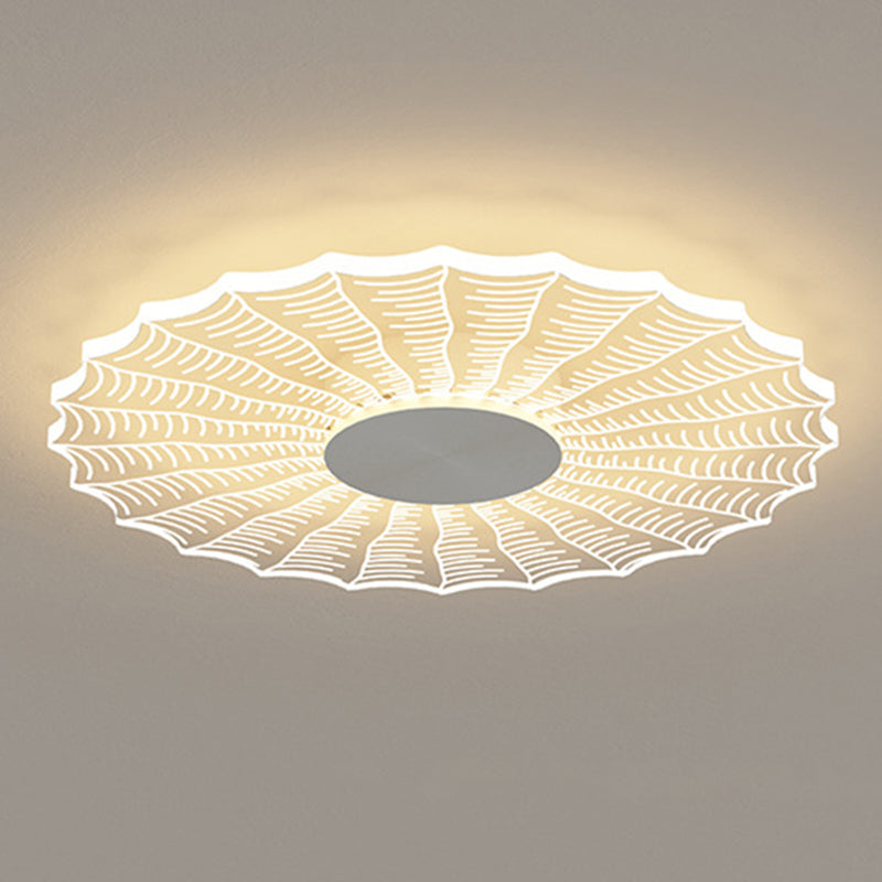 Ultrathin Acrilico Flush Mount Light Minimalista LED Clear Flushmount per Hallway