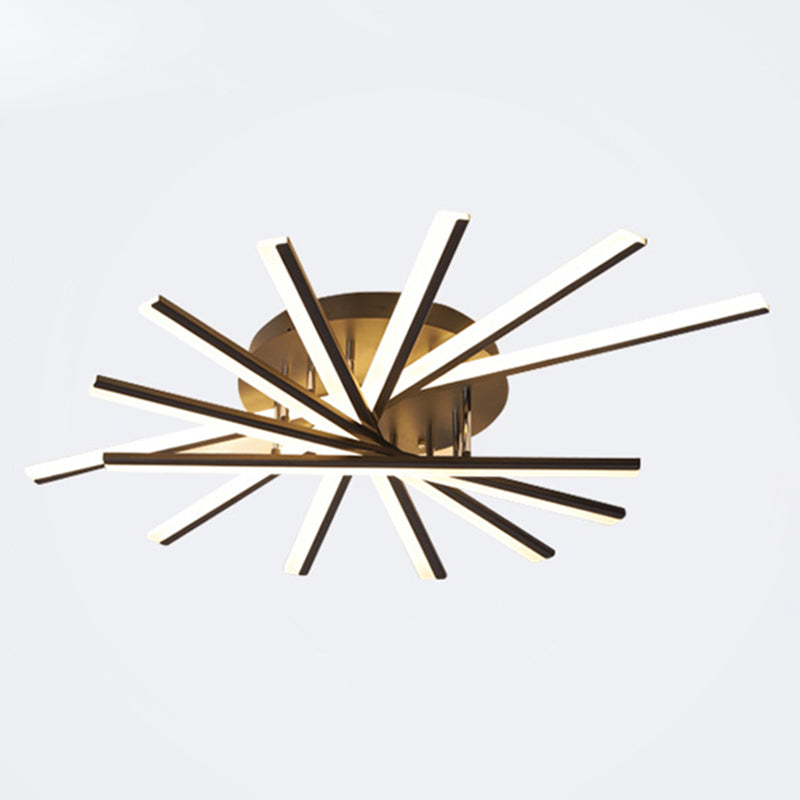 Sputnik LED LED Flush Chandelier MODER
