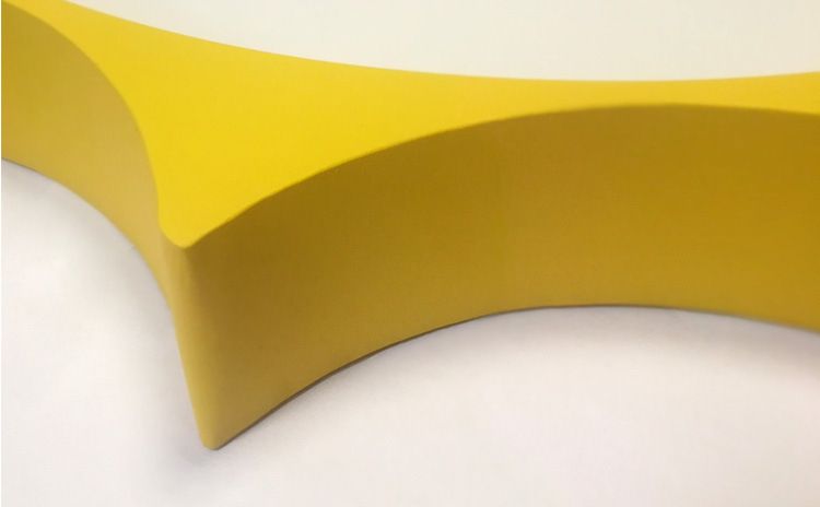 Cartoon Sun Shaped Flush Mount Ceiling Lamp Acrylic Kindergarten LED Flush Light in Yellow