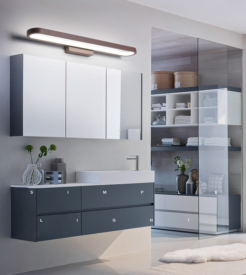 Modern Minimalist Style Rectangular Vanity Wall Lights Acrylic Single Vanity Lamp