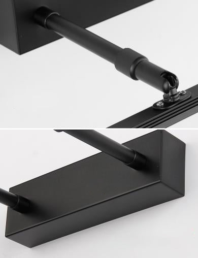 Armed LED Vanity Lamp Modern Minimalist Style Metal Single Vanity Light