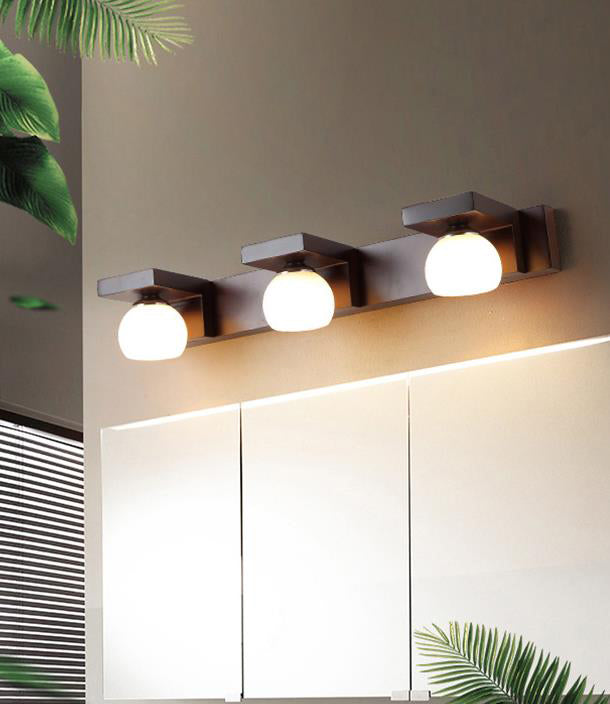 Cubic Vanity Light Modern Minimalist Style Wood Vanity Lamp