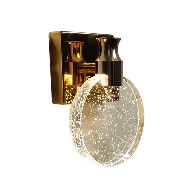 Nordic Light Extravagant Style Armed Vanity Sconce Lights Crystal Single Vanity Lamp