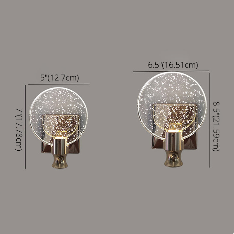 Noordse lichte extravagante stijl gewapende ijdelheid SCONCE Lights Crystal Single Vanity Lamp