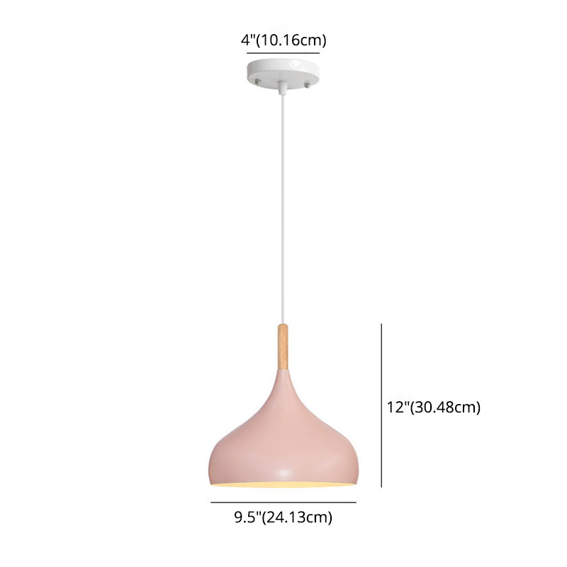 1 lumière en larme de larme suspendue