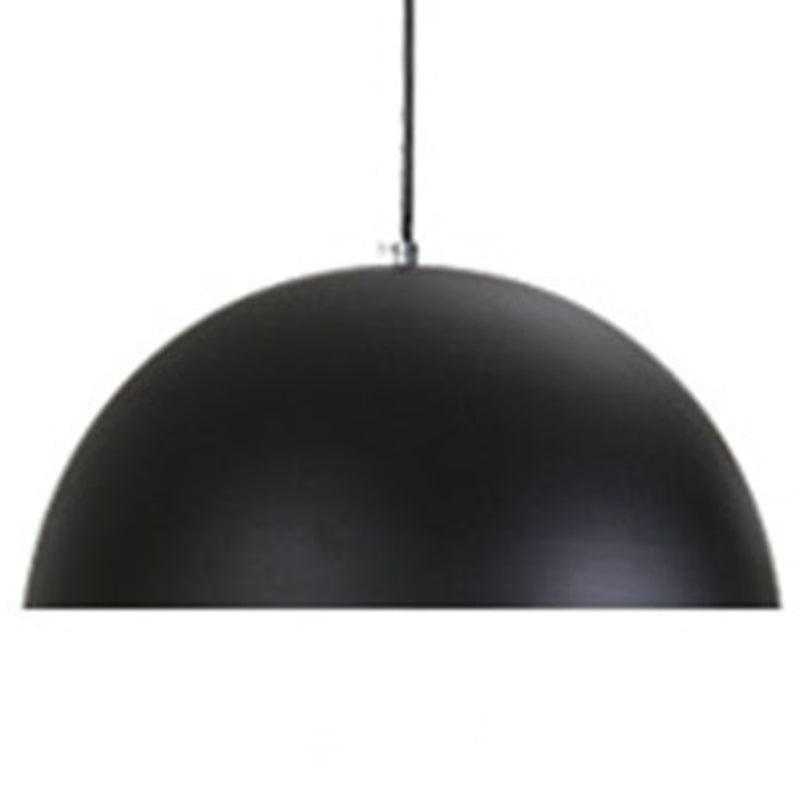 1 Light Semicircle Hanging Ceiling Lights Contemporary Aluminum Suspension Pendant Light for Restaurant