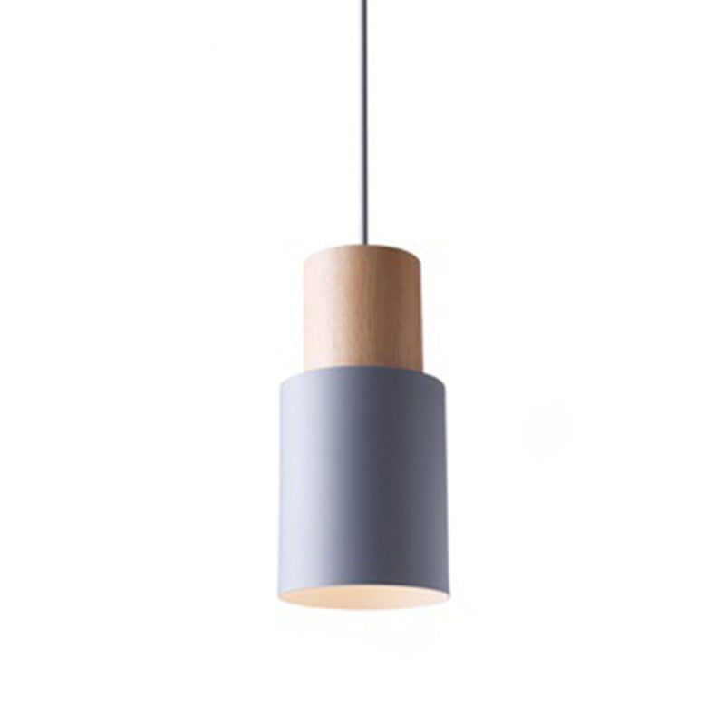 1 Cylindre lumineux Lights Hanging Lighttures Nordic Style Light For Restaurant