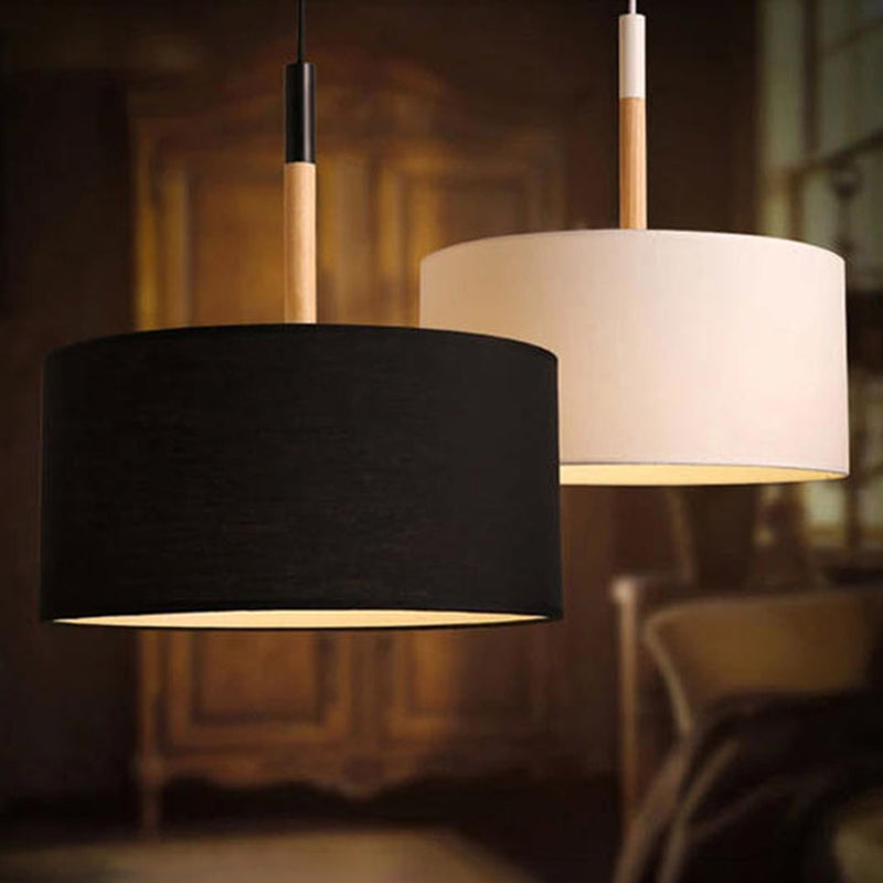 Kit a ciondolo a ciondolo tamburo in stile minimalista in tessuto a sospensione a sospensione a sospensione