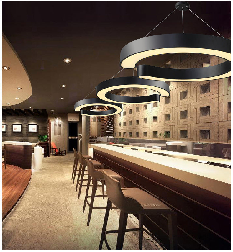 Éclairage de pendentif de bureau LED