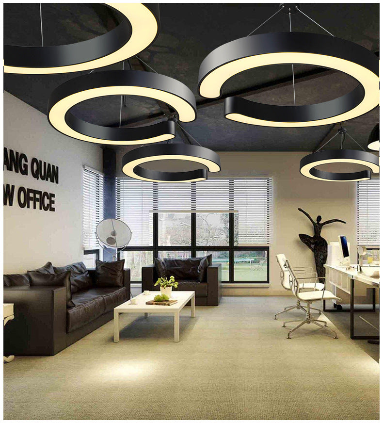 Éclairage de pendentif de bureau LED