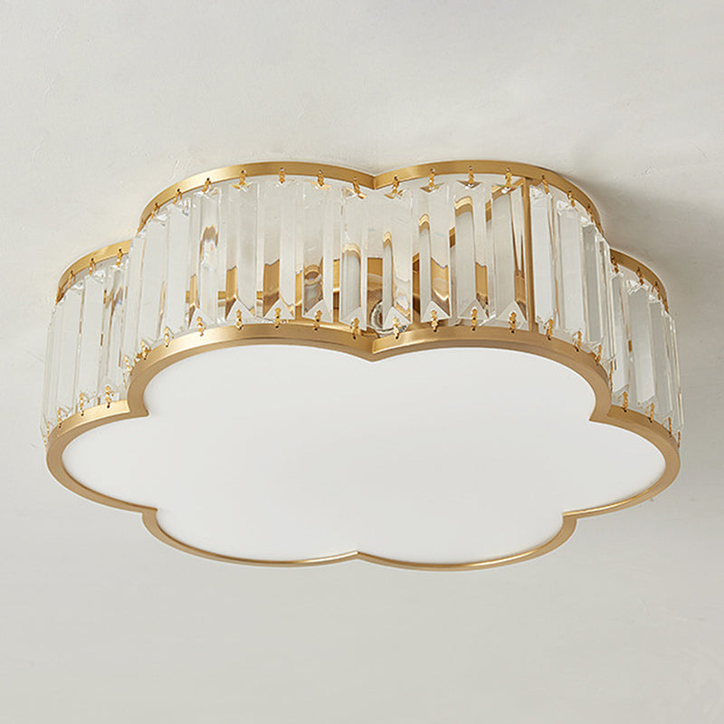 Accesorios de luz de techo de cristal minimalistas de iluminación de techo de cristal para Hallway