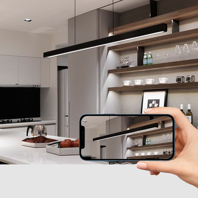 Estilo minimalista moderno Flexión de iluminación de aleación de aluminio LED Light Light Light Light