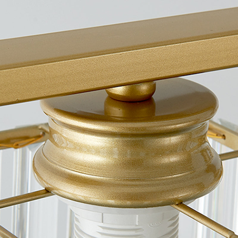 Square K9 Crystal Shade Island Light Contemporary Simplicity Lighting Freeture per cucina della sala da pranzo