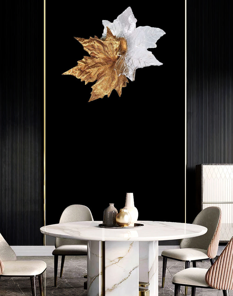 Bladvorm Wandverlichting Ideeën Noordse kunstmuurlicht SCONCE VOOR BEDBADE COORNE