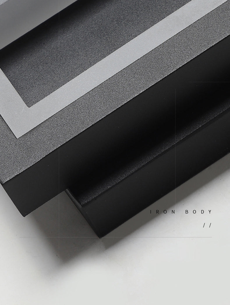 Zeitgenössische Wandleuchte rechteckige Form LED -Wandleuchte Leuchten für Nachtkorridor